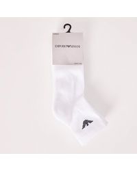 Emporio Armani - Trainer Socks - Lyst