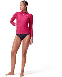 Speedo - Long Sleeve One Piece Swimsuit - Lyst
