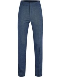 BOSS - H-Genius-Mmc224 Tailored Suit Trousers - Lyst