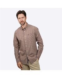 Howick - Classic Gingham Long Sleeve Shirt - Lyst