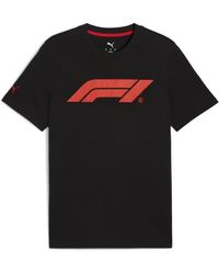 PUMA - F1 Ess Logo Cotton Short-Sleeve T-Shirt - Lyst