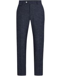 BOSS - H Genius Slim Fit Trousers - Lyst