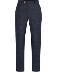 BOSS - H Genius Slim Fit Trousers - Lyst