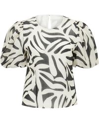Forever New - Lula Puff Sleeves Top - Lyst