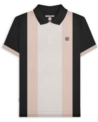 Lambretta - Vintage Panel Short-Sleeve Polo Shirt - Lyst