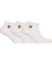 Lyle & Scott - Trainer Ankle Socks - Lyst