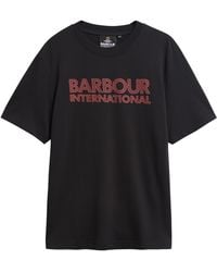 Barbour - Cotton Short-Sleeve Regular-Fit T-Shirt - Lyst