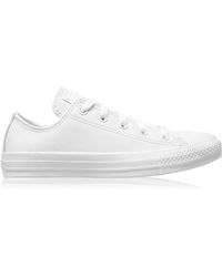 Converse - All Star Mono Leather Shoes - Lyst