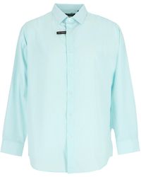Scotch & Soda - And Pattern Long Sleeve Shirt Collar - Lyst