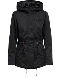 ONLY - Hooded Winter Parka - Lyst