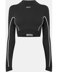 Off-White c/o Virgil Abloh - Seamless Crop Top - Lyst