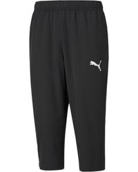 PUMA - Active Woven 3/4 Pants Tracksuit Bottom - Lyst