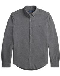 Polo Ralph Lauren - Slim Fit Button-Down Plain Shirt - Lyst