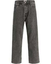 Jack & Jones - Alex Original Cotton High-Waisted Wide-Leg Jeans - Lyst