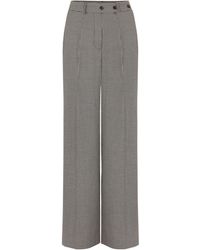 Phase Eight - Karrie Dogtooth Wide Leg Trouser - Lyst