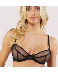 Playful Promises - Grace Supportive Plunge Net Bra - Lyst