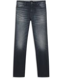 BOSS - Ogden Straight Leg Jeans - Lyst