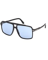 Tom Ford - Ft1177 Kemp Navigator Square Sunglasses - Lyst