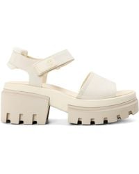 Timberland - Everleigh Backstrap Flatform Sandals - Lyst