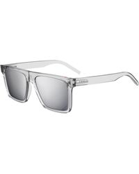 HUGO - Rectangle Sunglasses - Lyst