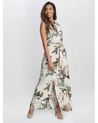 Gina Bacconi - Ariel Long Sleeveless Shirt Dress - Lyst