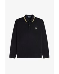 Fred Perry - Mie Tip Short Sleeve Polo Shirt - Lyst