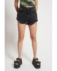 The Ragged Priest - Thorn Denim Shorts - Lyst