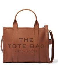Marc Jacobs - The Tote Small Leather Tote Bag - Lyst