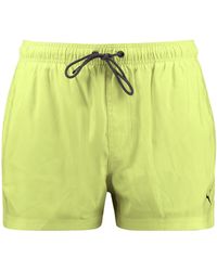 PUMA - Logo Shorts - Lyst
