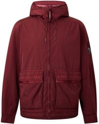 C.P. Company - Chrome-R Full-Zip Hooded Puffer Jacket - Lyst