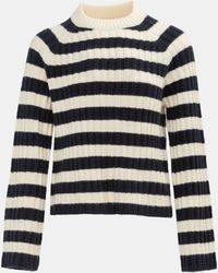Miso - Stripe Jumper Open Hem - Lyst