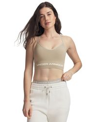 Under Armour - Vanish Seamless Low Impact Sports Bra - Lyst