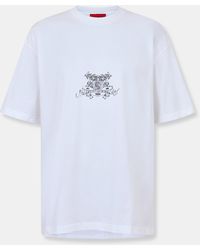 HUGO - Duarms Short Sleeve Polo Shirt - Lyst