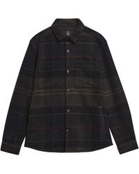 Barbour - Woodlane Wool Overshirt - Lyst