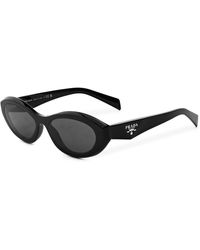 Prada - Oval Sunglasses - Lyst
