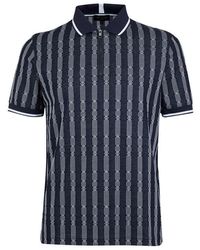 Ted Baker - Icken Jacquard Polo Shirt - Lyst