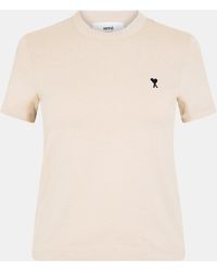Ami Paris - Slim Fit T-Shirt - Lyst