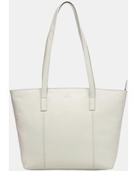 Firetrap - Work Leather Zip Tote Bag - Lyst