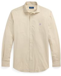 Polo Ralph Lauren - Poplin Check Long-Sleeve Patterned Shirt - Lyst