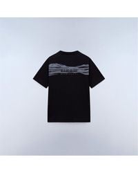 Napapijri - Back Graphic T-Shirt - Lyst