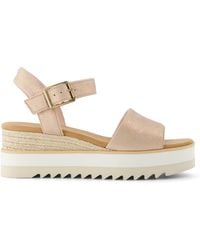 TOMS - Darya Wedge San - Lyst