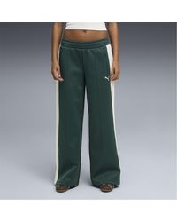 PUMA - T7 Low Rise Open Hem Poly Joggers - Lyst