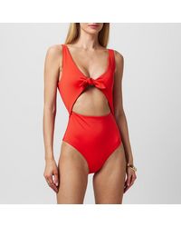 SIR. - Clarita Tie Plunge Swimsuit - Lyst