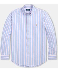 Polo Ralph Lauren - Multi-Coloured Striped Poplin Shirt - Lyst