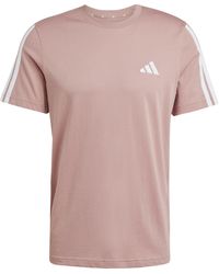adidas - Essentials 3-Stripes T-Shirt - Lyst