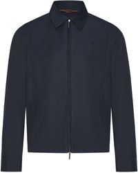 Gieves & Hawkes - Harrington Jacket - Lyst
