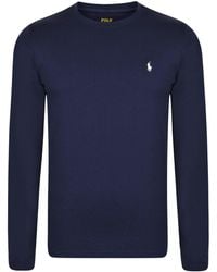Polo Ralph Lauren - Long Sleeve Crew Neck T-Shirt - Lyst