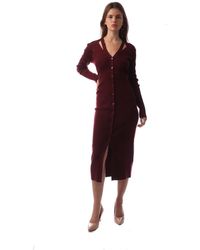 BOSS - Facene Dress, Cotton - Lyst