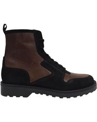 Firetrap - Akashi Leather Ankle Lace Up Hiker Boots - Lyst