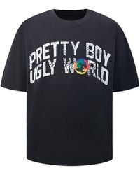 PRETTY BOY UGLY WORLD - The Cotton Short Sleeve Crew Neck T-Shirt - Lyst